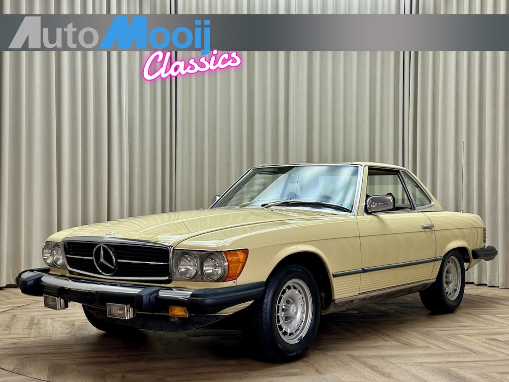 Mercedes-Benz SL 450 SL Roadster *INCL HARDTOP* EU-NL Registered / Becker Mexico / Documentatie / 1979 / V8 / Automaat / Leder / Airconditioning