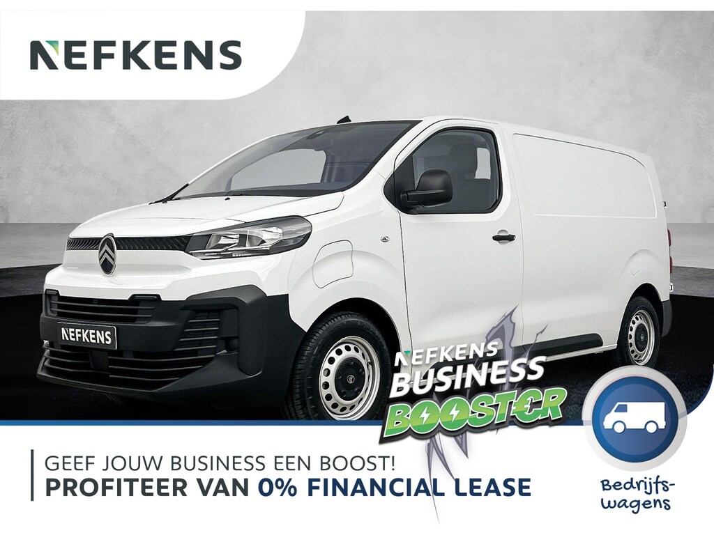 Citroën E-Jumpy EV 75 KWh 136pk L2 | 0% Rente | 3-Persoons  | Parkeersensoren | Bluetooth