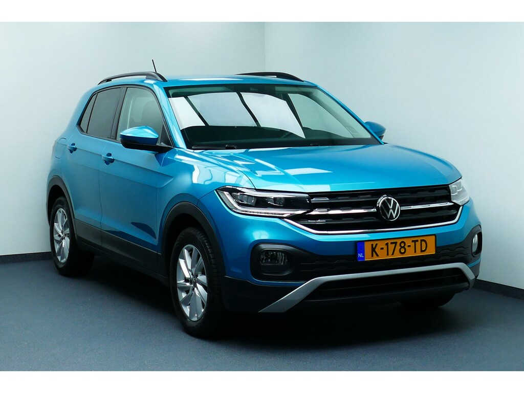 Volkswagen T-Cross 1.0 TSI Life 2021. Navi, Adaptief Cruise, Led Koplampen, Stoelverw, 16"LMV, Park Sensors