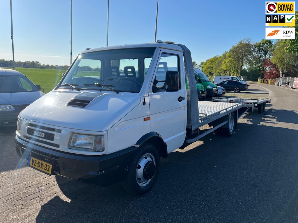 IVECO Daily 35.12 2.8 DL Autotransporter + aanhanger Witteveen