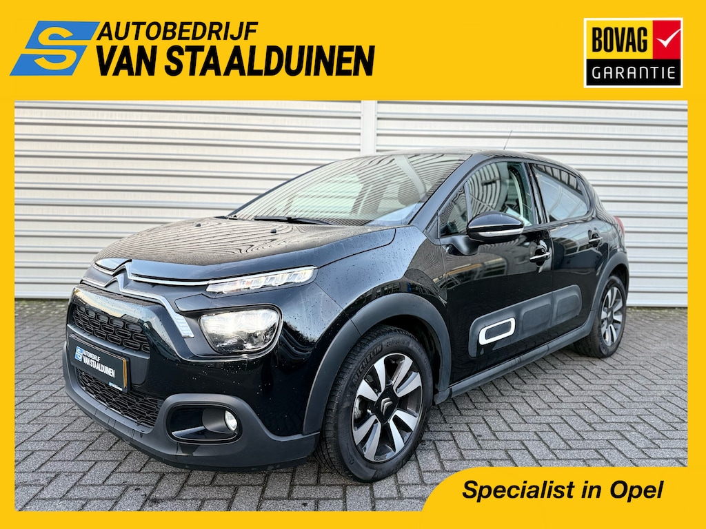 Citroën C3 1.2 Puretech Max 130PK Automaat | Navi | Achteruitrijcamera | Apple Carplay/Android | Metallic Lak | Cruise control | Airco |
