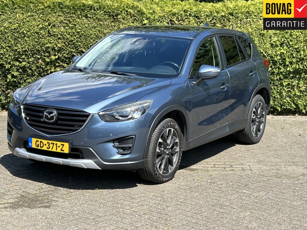 Mazda CX-5 2.5 SkyActiv-G 192 GT-M 4WD Automaat, airco, navigatie, trekhaak, kantel/schuifdak winterbanden op l.m.v.