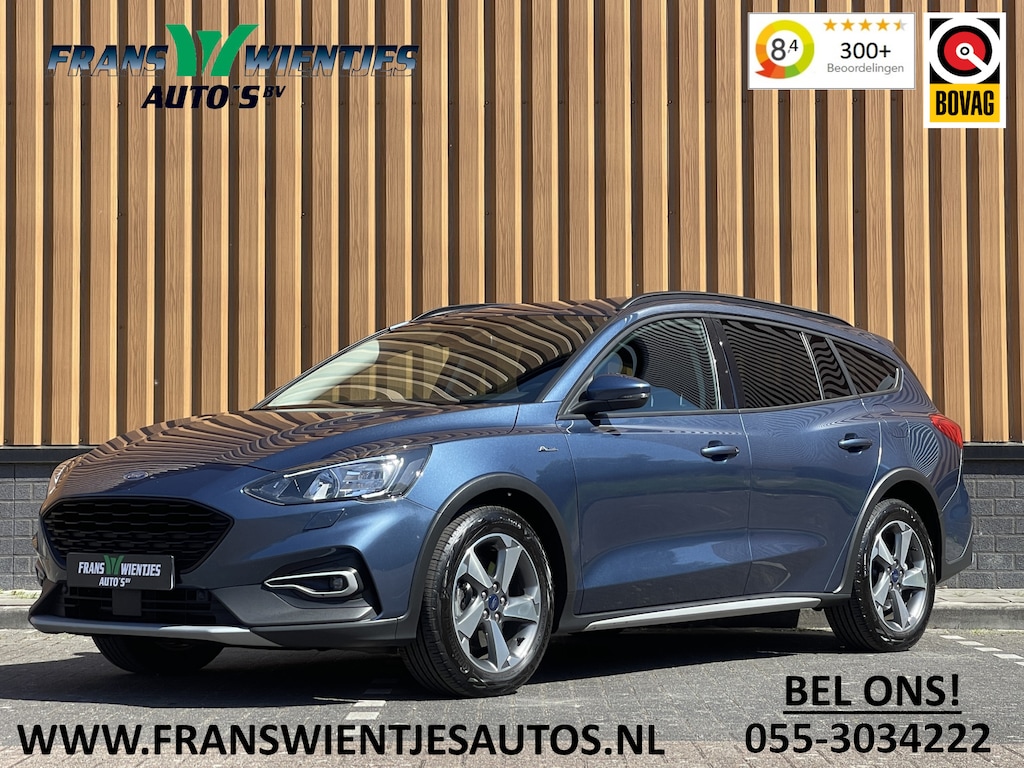Ford Focus Wagon 1.0 EcoBoost Titanium X Business | Cruise Control | Achteruitrijcamera | Keyless Go/Entry | Parkeersensoren | Apple Carplay/Android Auto | DAB | Stuurverwarming | Stoelverwarming |