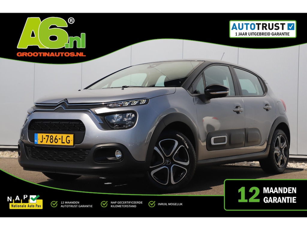 Citroën C3 1.2 PureTech Feel DB Riem Vervangen Navigatie Clima Cruise Carplay Android Rijstrooksensor Parkeersensor