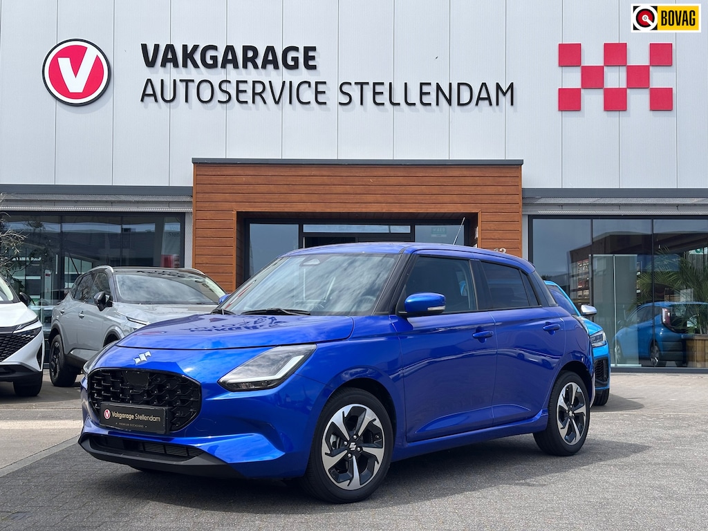 Suzuki Swift 1.2 Style Smart Hybrid|Stoelverw|10 Jaar Garantie|Camera|Adapt Cruise|Navi|Carplay