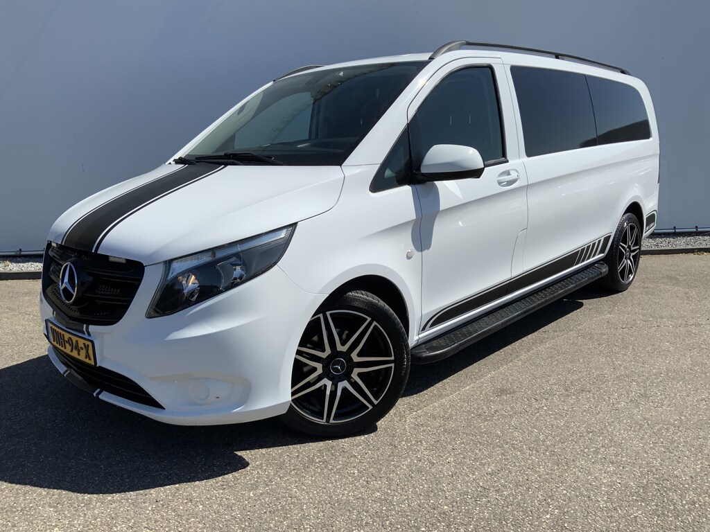 Mercedes-Benz Vito Tourer XL 114 CDI Autom. Airco Cruise Camera Alu Velg Side Bar Leer 136 pk Euro 6