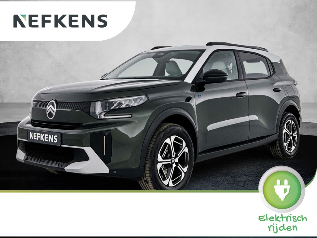 Citroën E-C3 Aircross EV Max 44 kWh 113 pk | Accu 100% | Navigatie | Achteruitrijcamera | Parkeersensoren Voor en Achter | Comfortstoelen | LED Koplampen | Head-up Display | Dodehoek Detectie | Climate Control | Cruise Control | 17" Lichtmetalen Velgen | Apple Carplay/Android Auto |