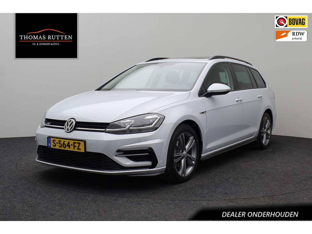 Volkswagen Golf Variant 1.5 TSI Highline Business R-Line 2018 Panoramadak | Carplay | Virtual dashboard | DSG | Navigatie | Xenon LED | Massagestoel | Alcantara | Bluetooth | PDC | Stoelverwarming | Dealeronderhouden