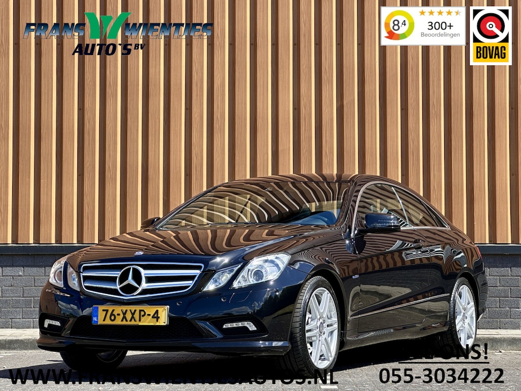 Mercedes-Benz E-klasse Coupé 250 CGI Elegance | Parkeersensoren | Cruise Control | Stoelverwarming | 18" Lichtmetaal | Afn. Trekhaak | Elektrische Stoelen | Navigatie | Airconditioning |