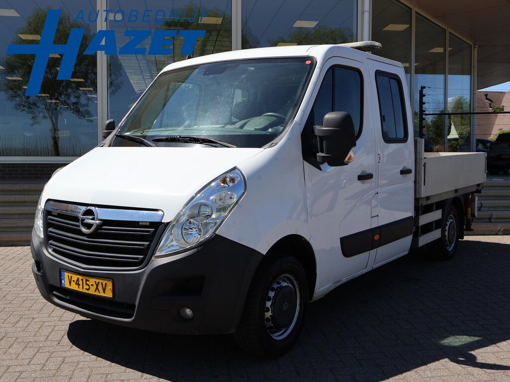 Opel Movano 2.3 CDTI BITURBO 145 PK HIAB 017T LAADKRAAN OPEN LAADBAK PICK-UP