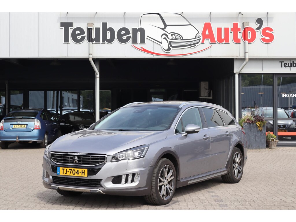 Peugeot 508 RXH 2.0 HDi HYbrid4 BTW Auto, Euro 6, Navigatie, Panoramadak, Lederen interieur, Automaat, LED, BTW Auto, Zeer goede staat