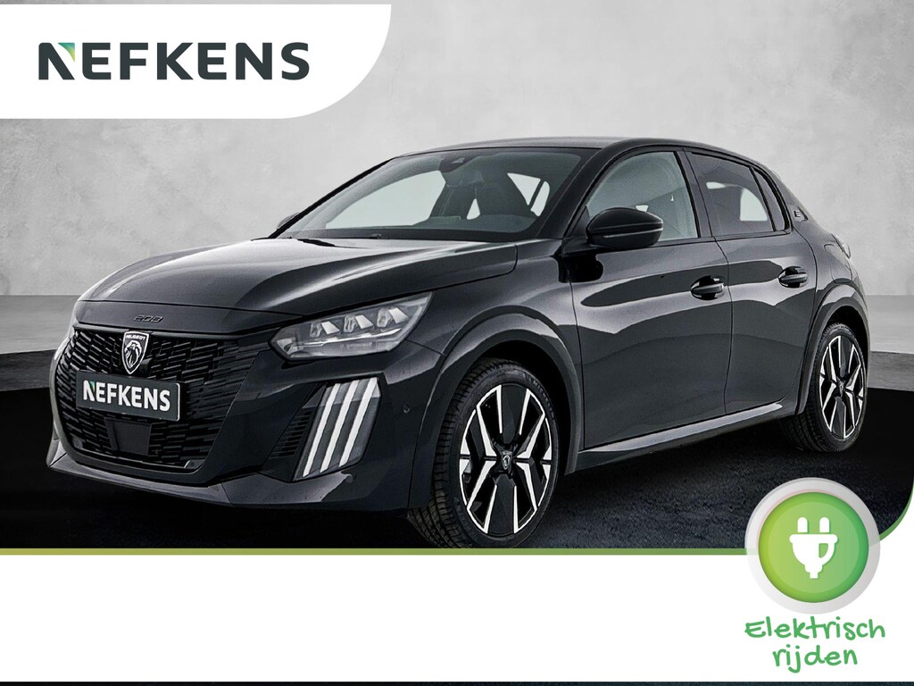 Peugeot e-208 EV GT Advantage 51 kWh 156 pk | Navigatie | Achteruitrijcamera | Parkeersensoren Voor en Achter | Alcantara Bekleding | Verwarmde Sportstoelen | Full-LED Koplampen | Dodehoek Detectie | Adaptieve Cruise Control | 17" Lichtmetalen Velgen | Apple Carplay/Android Auto |