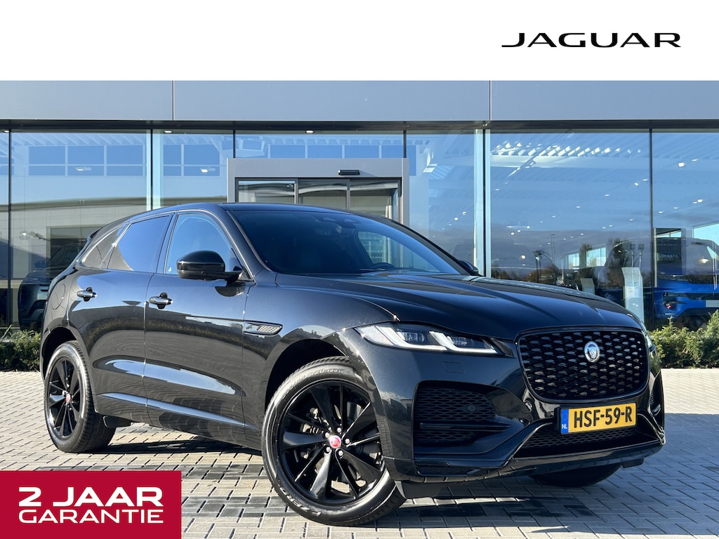 Jaguar F-Pace P400e 404pk AWD Black Edition | Panoramisch schuifdak | Adaptive Cruise | Stoelverwarming |