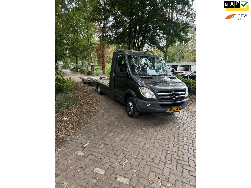 Mercedes-Benz Sprinter 519 3.0 -V6 CDI Tijhof Autotransporter Oprijwagen