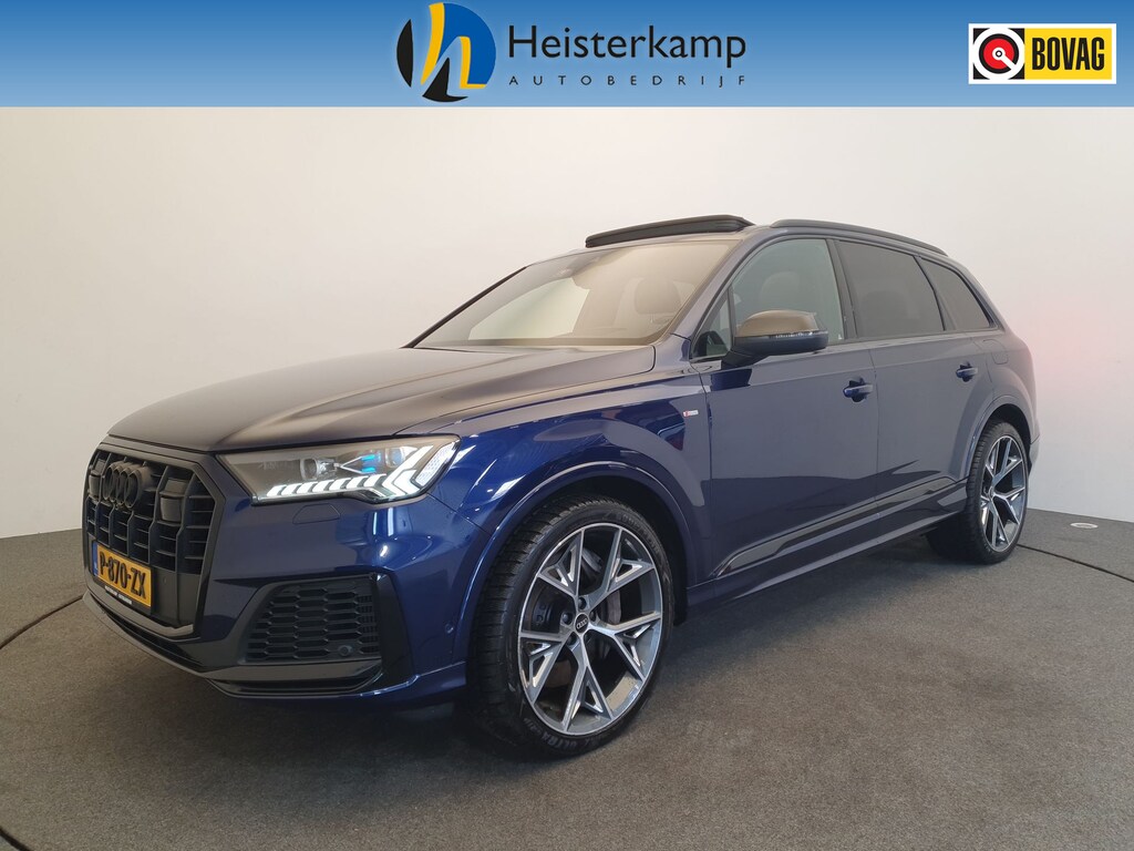 Audi Q7 55 TFSI e quattro S-Line Panoramadak, Luchtvering, Wegklapbare Trekhaak, 23"