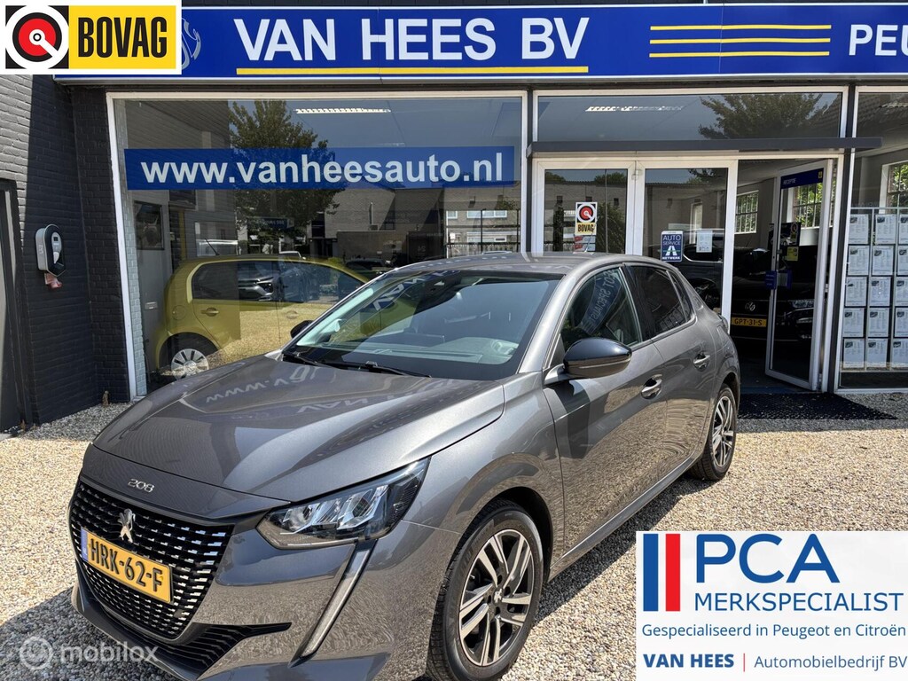 Peugeot 208 1.2 PureTech 100 Allure Pack navigatie en carplay Led koplampen cruise control Led koplampen