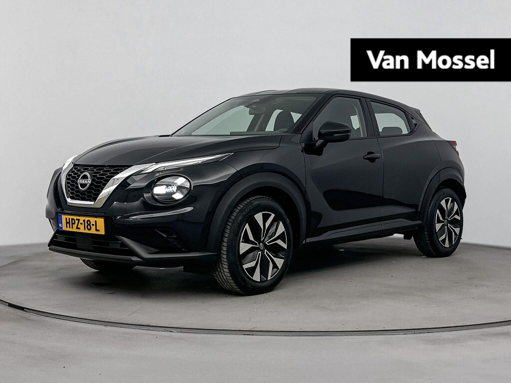 Nissan Juke 1.0 DIG-T Acenta 114PK | Achteruitrijcamera | Apple CarPlay & Android Auto | Stoelverwarming | Climate Control | Parkeersensoren | LED Koplampen
