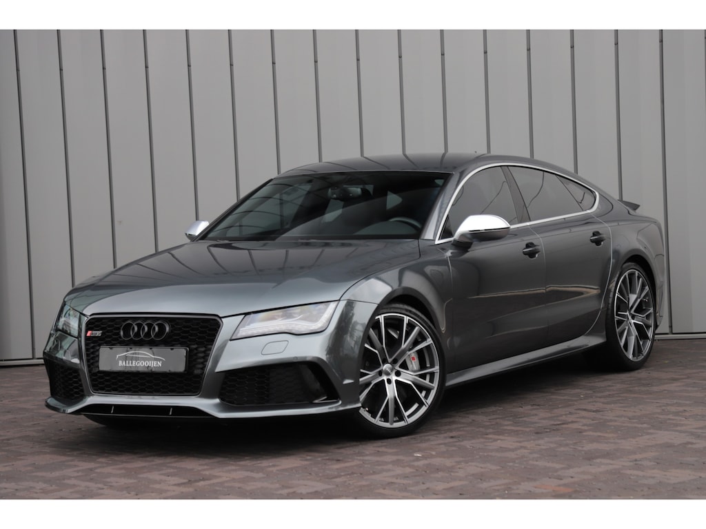 Audi RS7 Sportback 4.0 TFSI quattro | 560PK | Keramische-remmen | Carbon | Adaptive-light | Bose | Memory | Stoelverwarming.