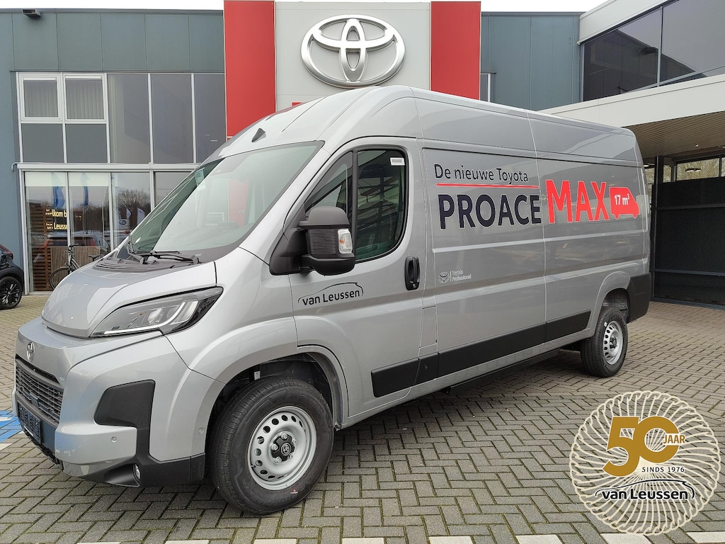 Toyota PROACE MAX ELECTRIC 3.5t L3H2 Navigator Heavy 110KWH CAMERAFUNCTIE BINNENSPIEGEL KEYLESS AD-CRUISE APPLE/ANDROID PARK-SENSOREN BLUETOOTH STOELVERW