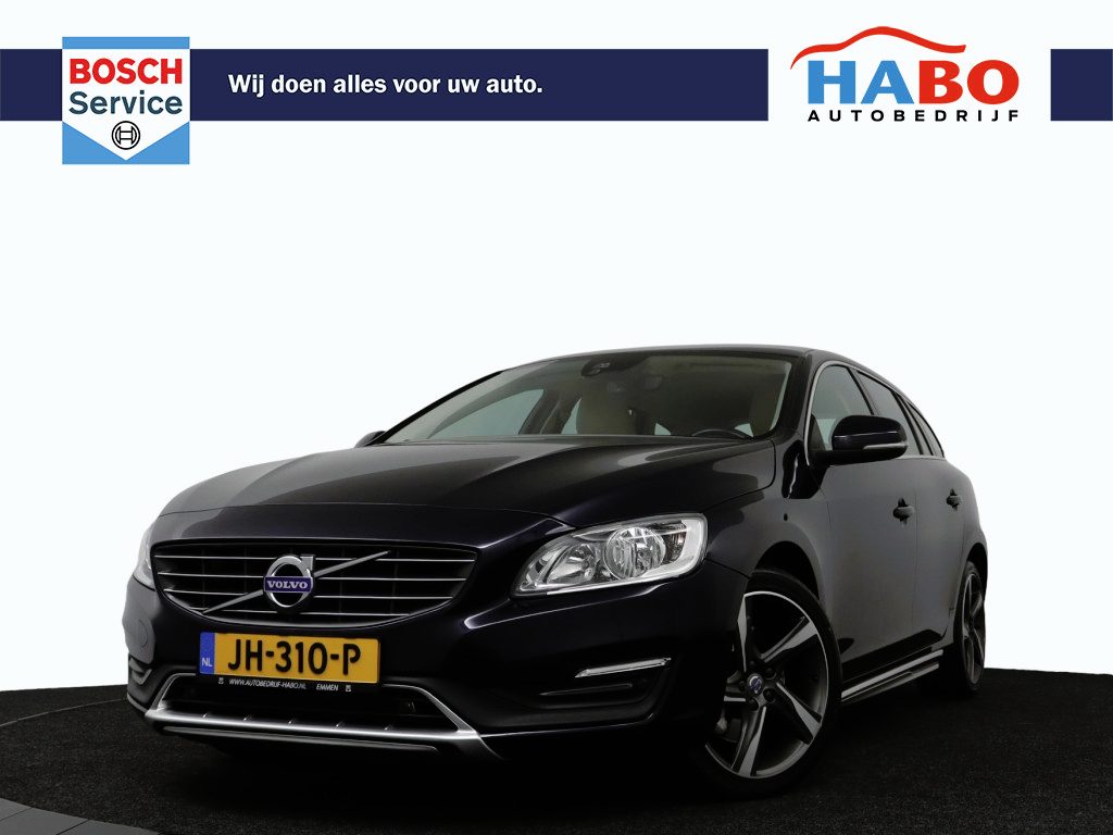 Volvo V60 T6 2.0 AWD SUMMUM AUTOMAAT 306PK ECC/CRUISE/NAV/LEDER/PARK.SENS/LMV