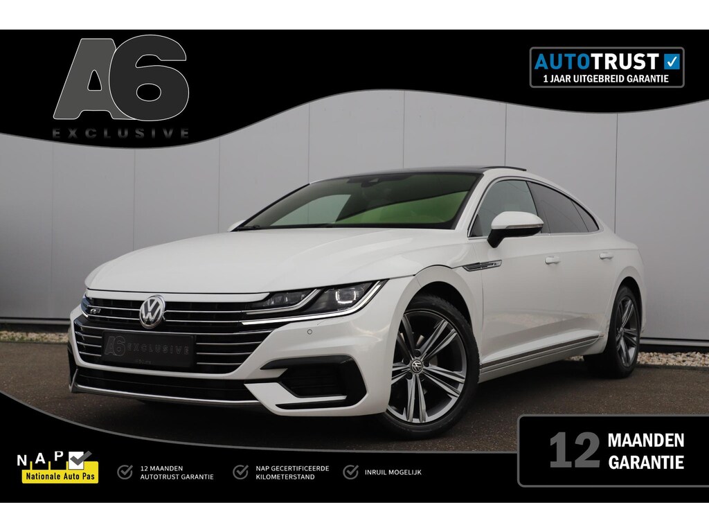 Volkswagen Arteon 1.5 TSI Business R 150PK DSG Automaat Virtual Panoramadak Keyless Navigatie Adaptive Cruise Lane Assist Full LED PDC Carplay Android Bluetooth Stoelverwarming