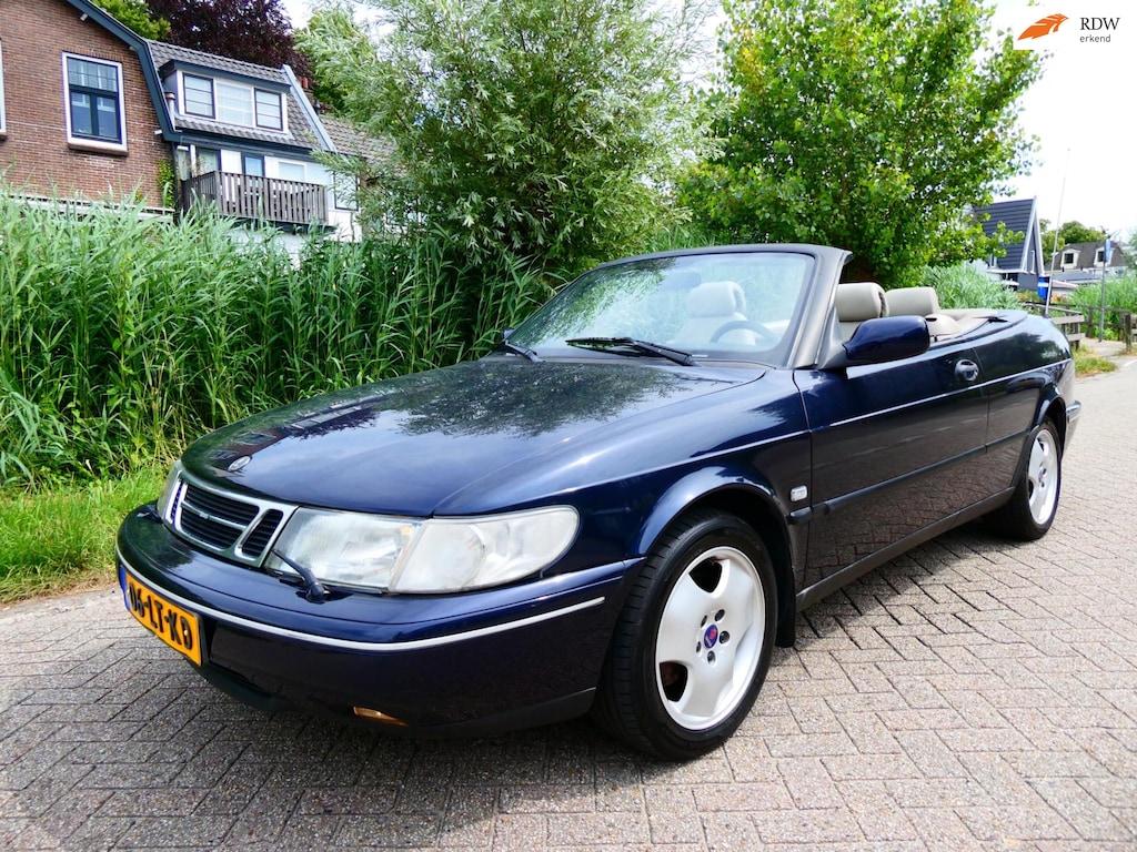 Saab 900 Cabrio 2.5 V6 SE 170pk Automaat Clima Leder Keurige Youngtimer