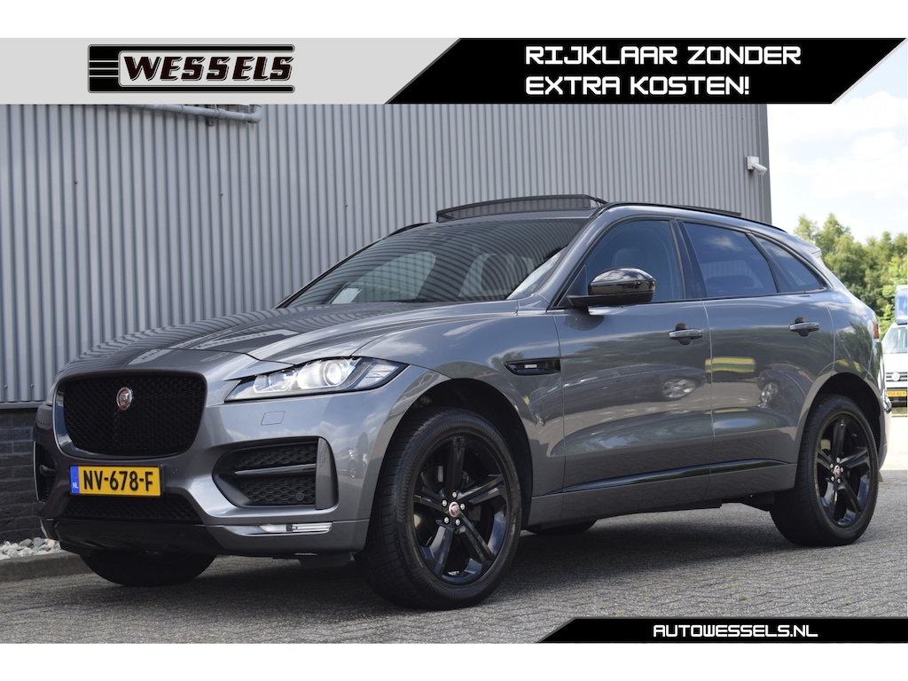 Jaguar F-Pace 2.0 R-Sport AWD 20d Panorama, Meridian, Adaptive cruise, Carplay, Stuur/Stoelverwarming, Camera