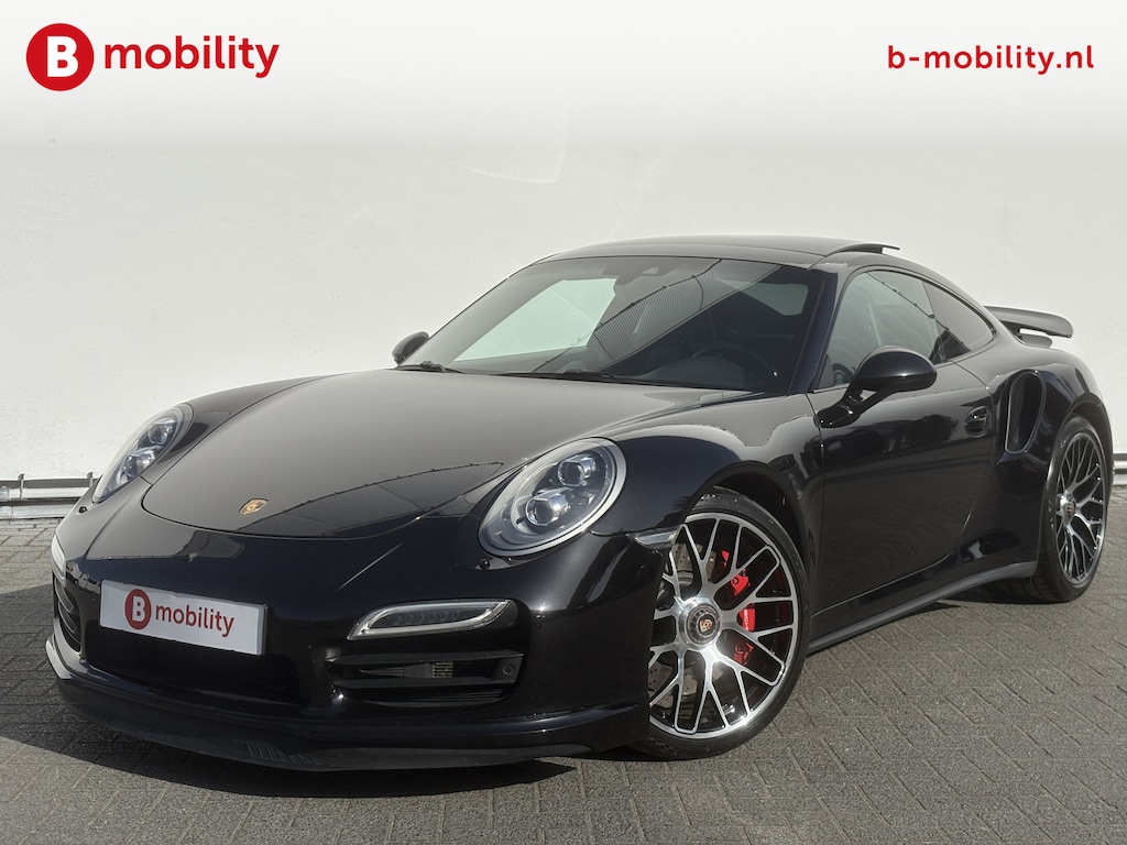 Porsche 911 991 3.8 Turbo 521PK *Porsche Approved Sport Chrono Pakket Plus Schuif/Kanteldak | Cruise Control | Stoelventilatie/verwarming | Achteruitrijcamera | Adaptieve M-Sport onderstel