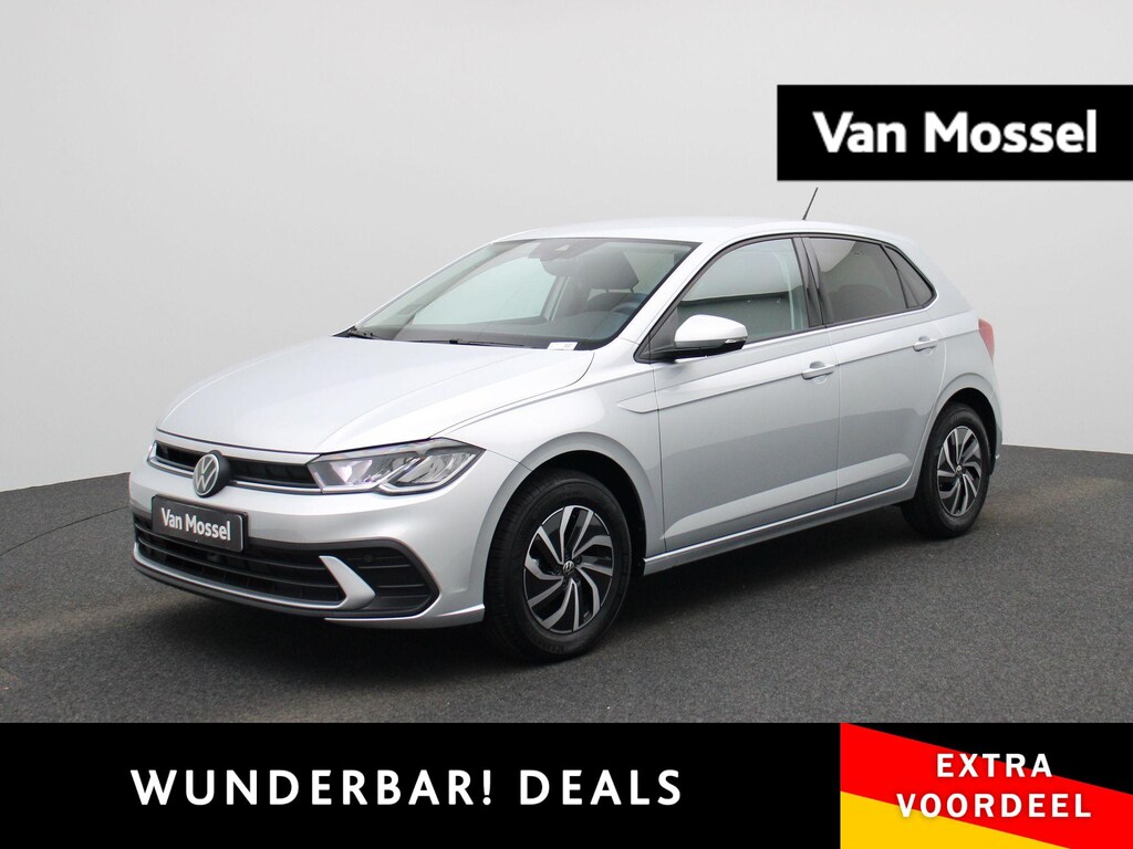 Volkswagen Polo 1.0 TSI Life Edition 95PK | Fysieke voorraad auto | Direct leverbaar | 15 inch lichtmetaal | Navigatie | Airconditioning ‘Air Care Climatronic’, 2 temperatuurzones, met actief combifilter| Digitale cockpit | Apple Carplay draadloos