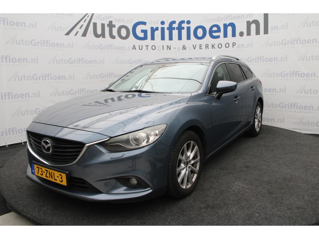 Mazda 6 Sportbreak 2.0 TS+ Lease Pack nette stationcar met leer