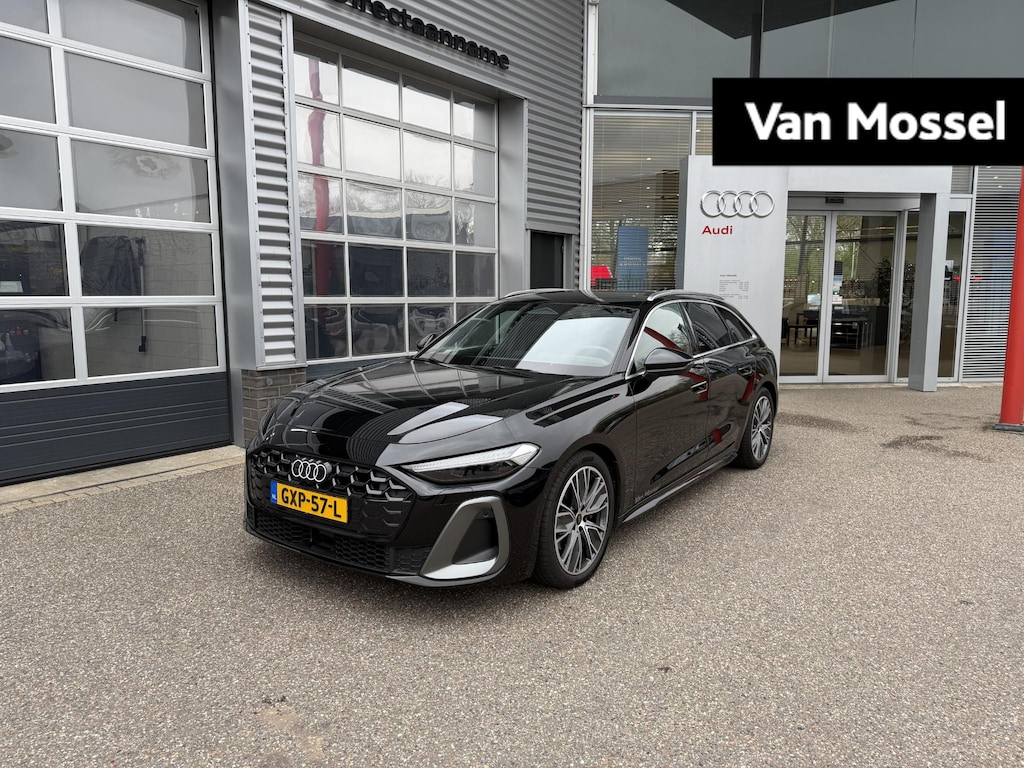 Audi A5 Avant 2.0 TFSI S edition 204 PK l Apple Carplay / Android Auto l MMI Navigatie plus l Adaptive Cruise Control l Achteruitrijcamera l Airconditioning 3-zones l Techpakket l Privacy glas l Ambiente lichtpakket plus l Sportonderstel l Audi drive select l Elektrisch verstelbare voorstoelen l Verwarmbare voorstoelen l Alarmklasse III l Audi soundsystem l Aircopakket winter l