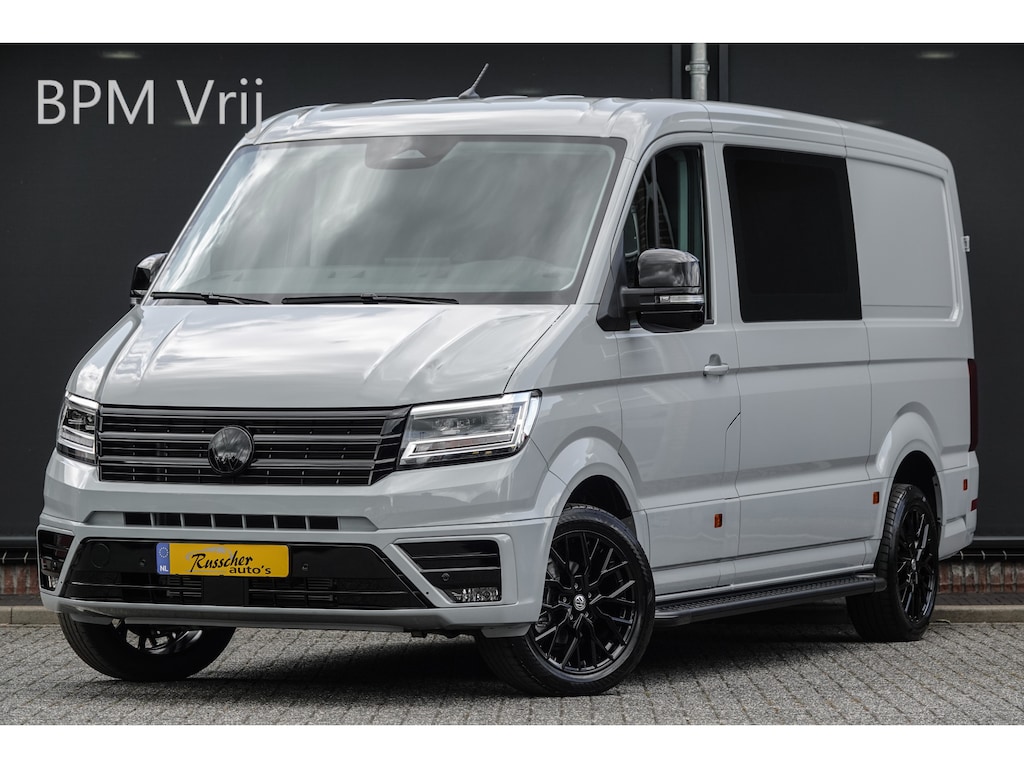 Volkswagen Crafter L3H2 | 177Pk Aut. | Dubbele Cabine | Nieuw Model | 10,4'' Navigatie | 19'' | Traffic Grey