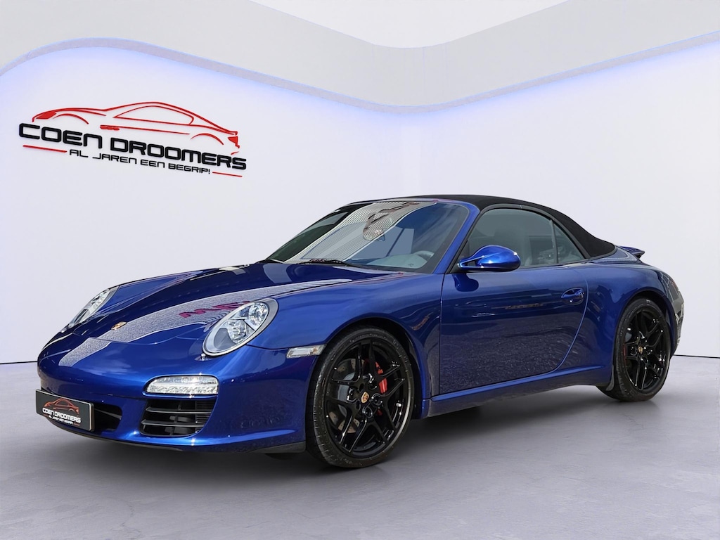 Porsche 911 Cabrio 3.8 Carrera S /Apple Carplay/Aanpasbaar onderstel/Stoelverwarming&Verkoeling/Elektr. Stoelen/Cruise Control/19''LMV/(MET GARANTIE*)