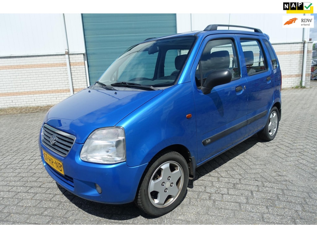 Suzuki Wagon R+ 1.3 Season - zeer lage km stand nieuwe apk en grote beurt- dealer onderhouden - lm velgen - schuif/kanteldak