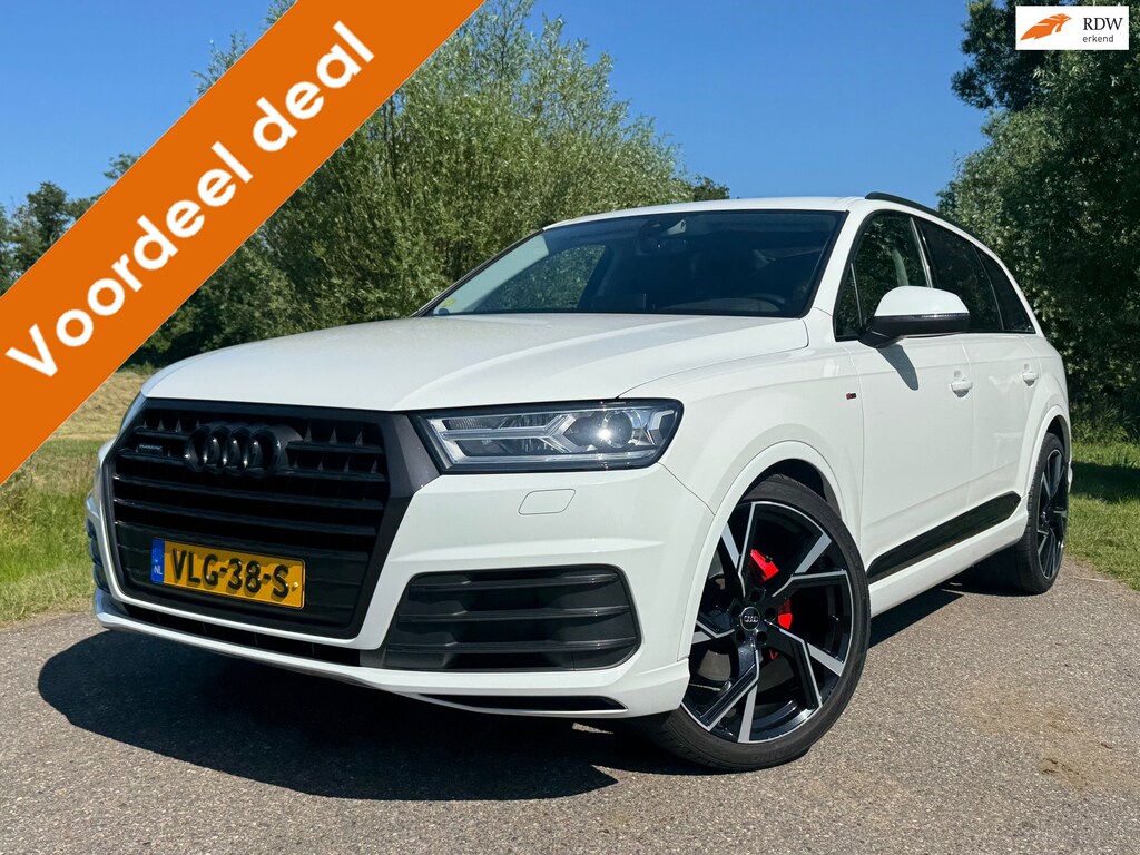 Audi Q7 3.0 TDI ABT 340 PK Quattro Automaat / Leder / 20" Velgen / Grijs Kenteken / Navi / Clima / PDC / Cruise / LED /
