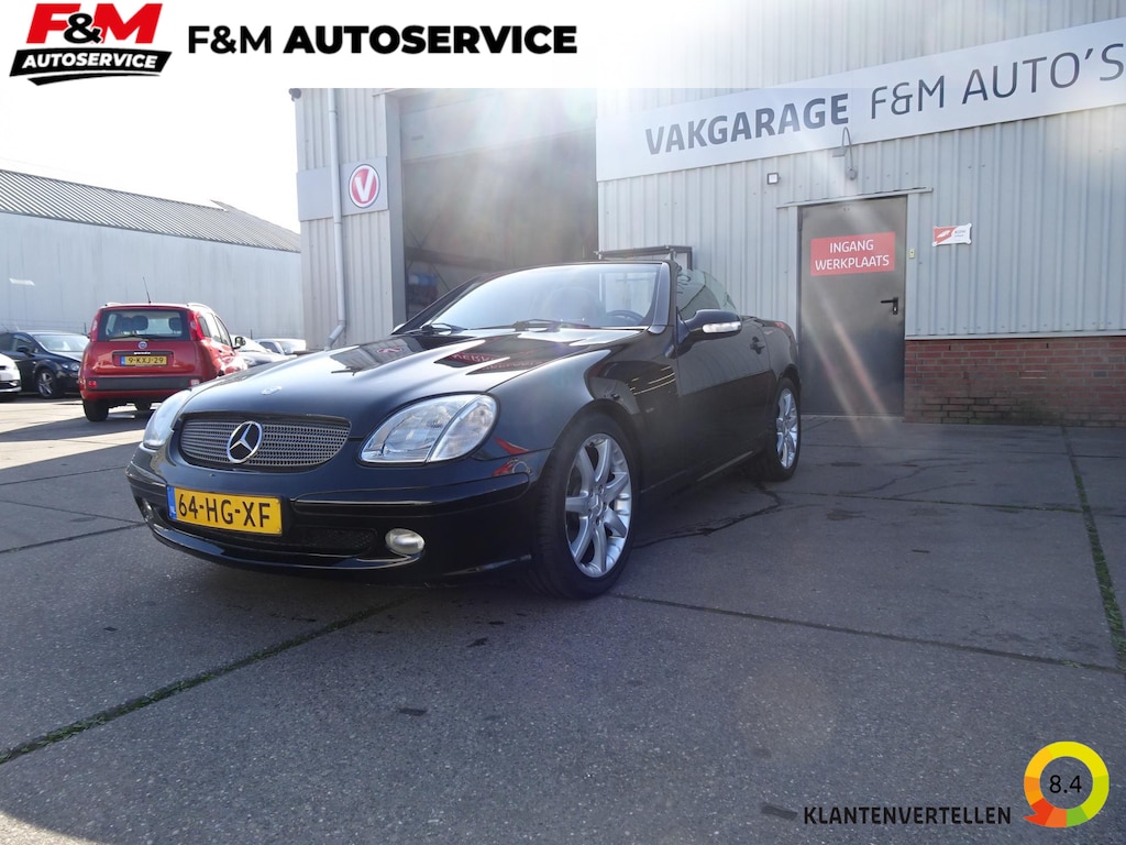 Mercedes-Benz SLK 200 K Youngtimer, leder, Nederlands geleverd 85dkm NAP