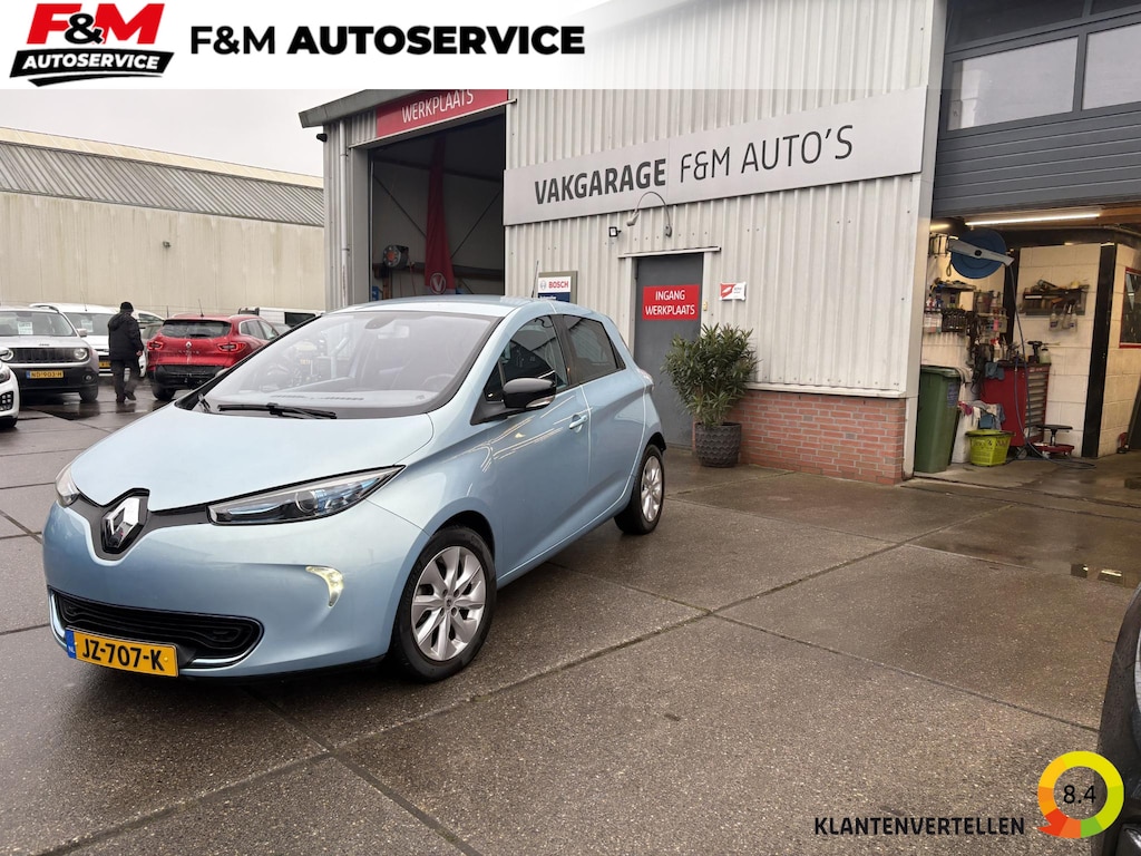 Renault Zoe Q210 Zen Quickcharge 22 kWh SoH 90.2% accu pakket is aangekocht dus geen lease