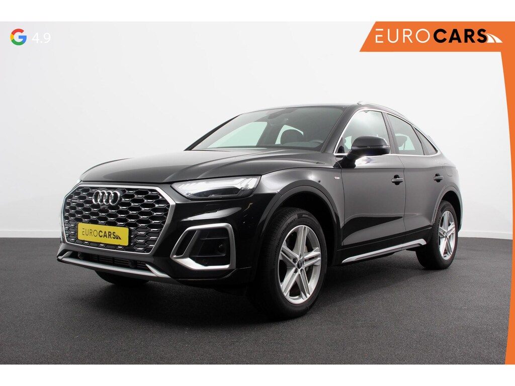 Audi Q5 Sportback 50 TFSI e S Edition S-Tronic Plug in Hybrid Navigatie Climate Control Camera Adaptive Cruise Control Elektrische Achterklep Led Matrix Stoelverwarming