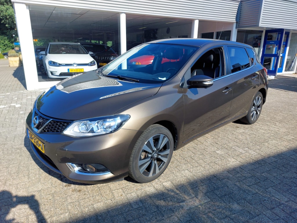 Nissan Pulsar 1.2 DIG-T Tekna, stoelverw, trekhaak, cruise, rijklaar