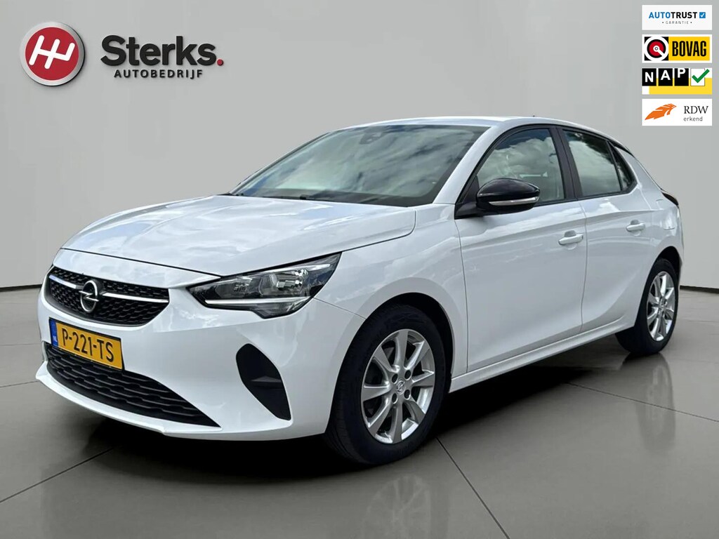 Opel Corsa 1.2 Edition 5 DRS. BOUWJAAR 2022 CARPLAY CAMERA 101 PK DISTRIBUTIERIEM IS VERVANGEN