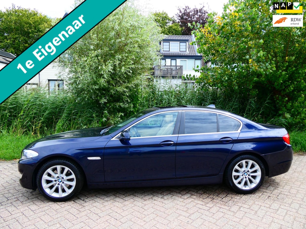 BMW 5-Serie 520i High Exe 184pk Aut. Leder Navi Schuifdak Xenon