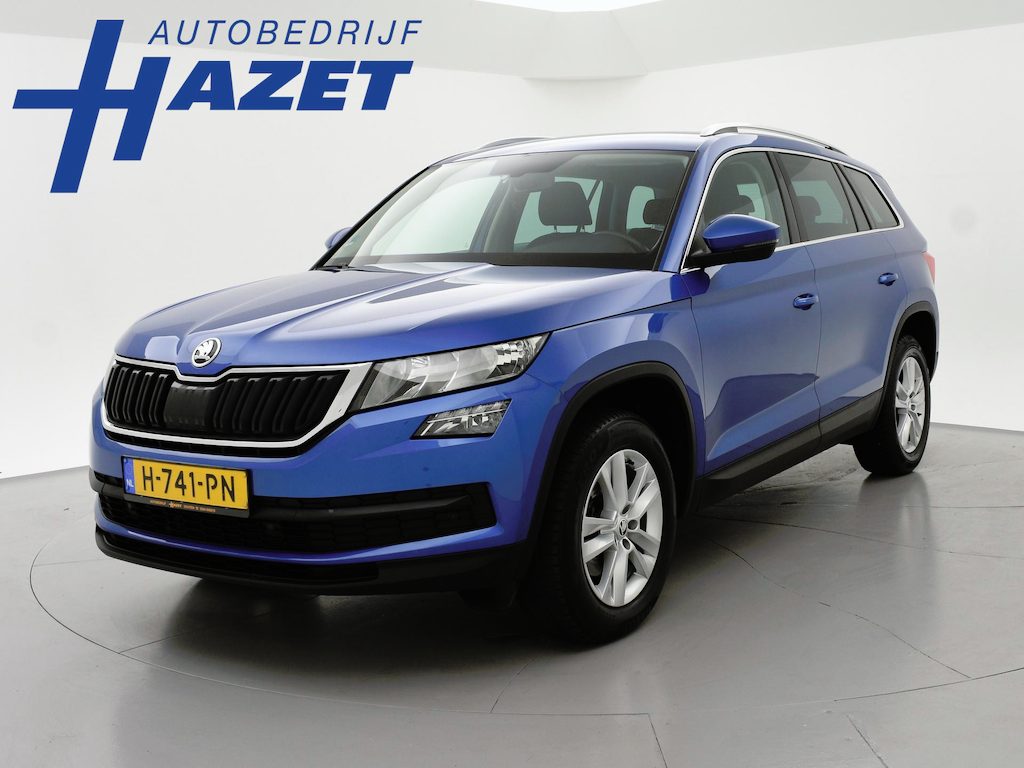 Skoda Kodiaq 1.5 TSI 150 PK DSG AUT. *RACE BLUE METALLIC* + WEGKLAPBARE TREKHAAK 1800 KG