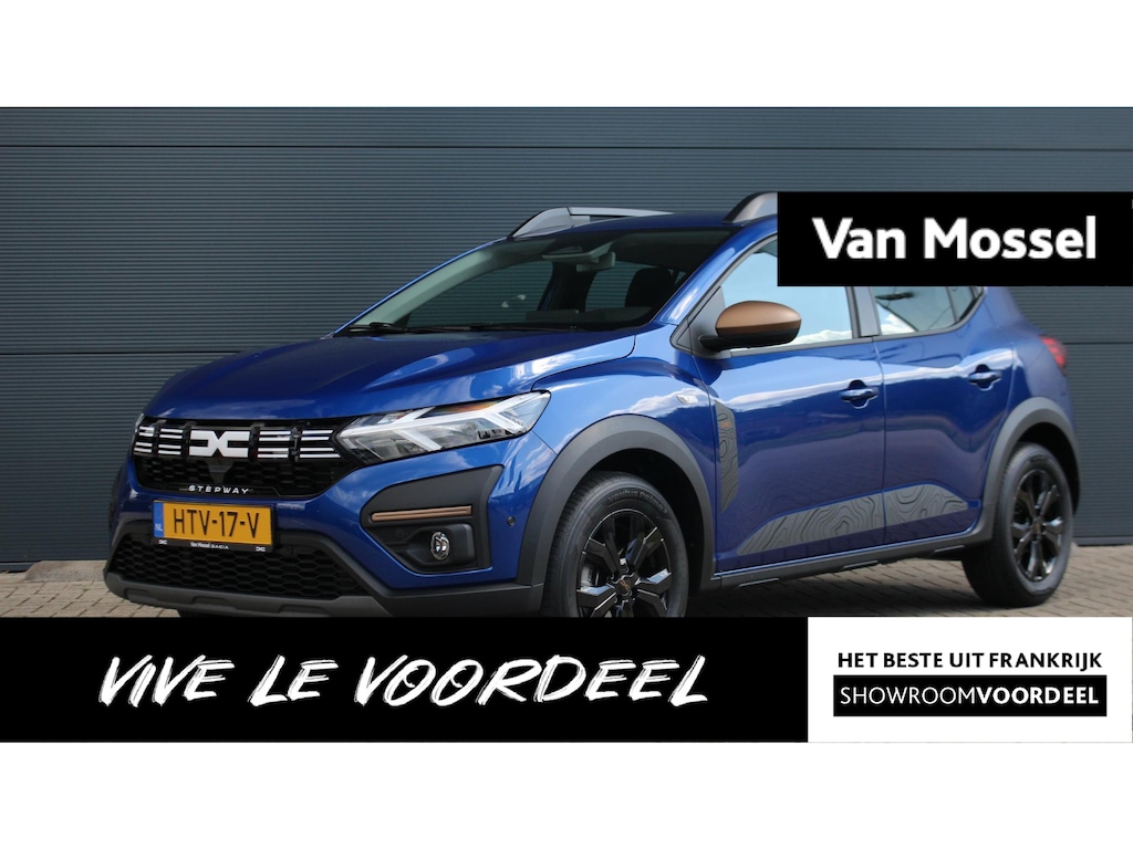 Dacia Sandero Stepway 1.1 TCe 110Pk Extreme | Navigatie | Parkeersensoren Rondom | Dodehoek Detectie | Armsteun | Achteruitrijcamera | Android & Apple Carplay |