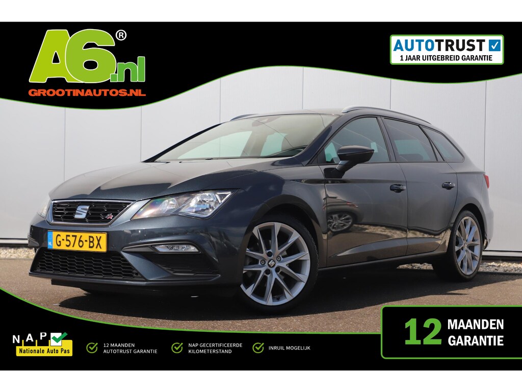 SEAT Leon ST 1.5 TSI FR Business Intense 131PK Virtual Cockpit 18 inch LMV Half Leder Beats Audio Navigatie Clima Cruise Sfeerverlichting