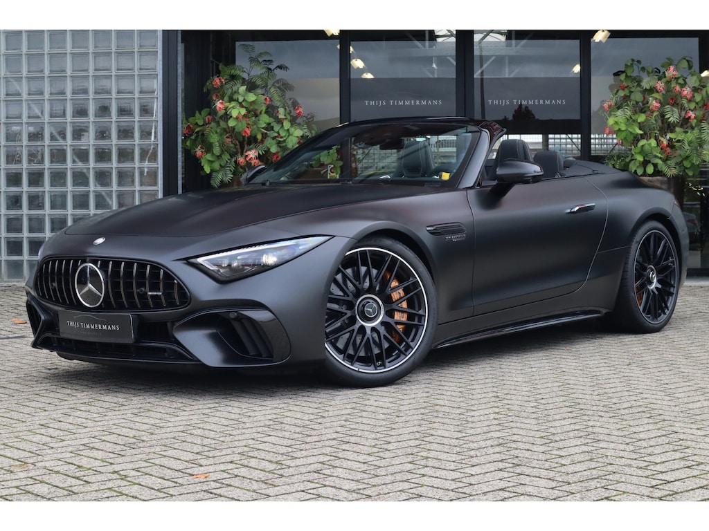 Mercedes-Benz AMG SL 63 S E Performance | Keramisch, Carbon in/ext., Achterasbesturing, Burmester High End, Performance-stoelen, Airscarf, Rij-ass. Plus pakket