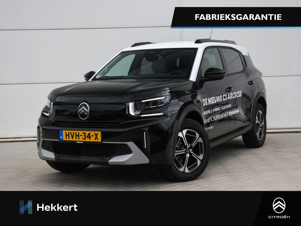 Citroën E-C3 Aircross Max 44 kWh 113pk Automaat DODE HOEK | 17''LM | DAB | PDC + CAMERA | NAVI | APPLE-CARPLAY | CRUISE.C