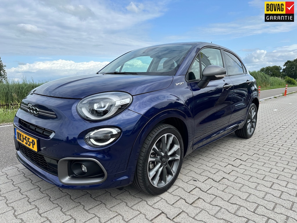Fiat 500X 1.5 Hybrid Sport Cabrio, Half Leder, Carplay, Camera, Navi Bluetooth