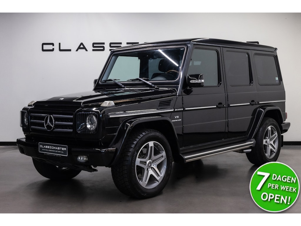 Mercedes-Benz G-klasse AMG 55 Kompressor Lang Btw auto, Fiscale waarde € 22.000,- (€ 68.553.72 Ex B.T.W) DEALER AUTO Dealer auto