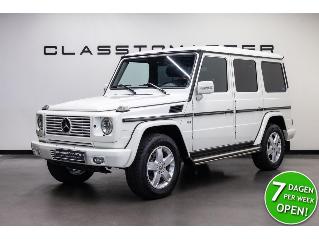 Mercedes-Benz G-klasse 500 Lang Fiscale waarde € 22.000,-  DEALER AUTO YOUNGTIMER !