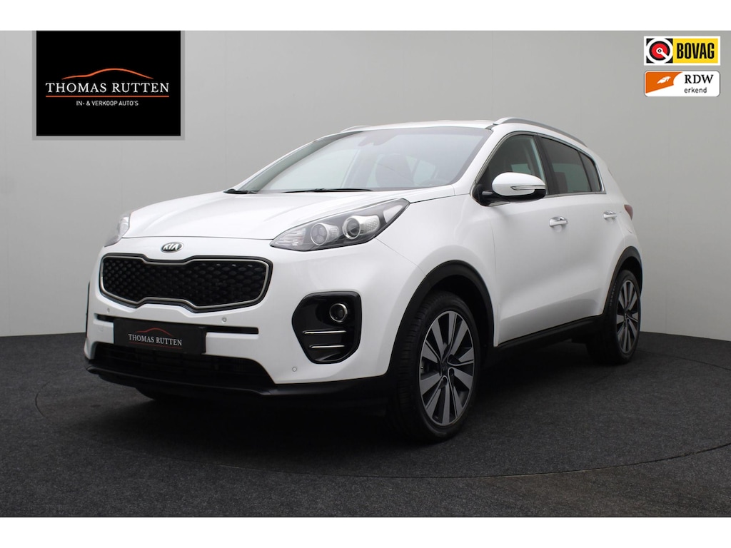 Kia Sportage 1.6 GDI ExecutiveLine 2016 | Keyless Go | Navigatie | Cruise Control | Climate Control | Elektrische Ramen + Spiegels | Lederen Bekleding | Parkeersensoren | Stuur Bediening